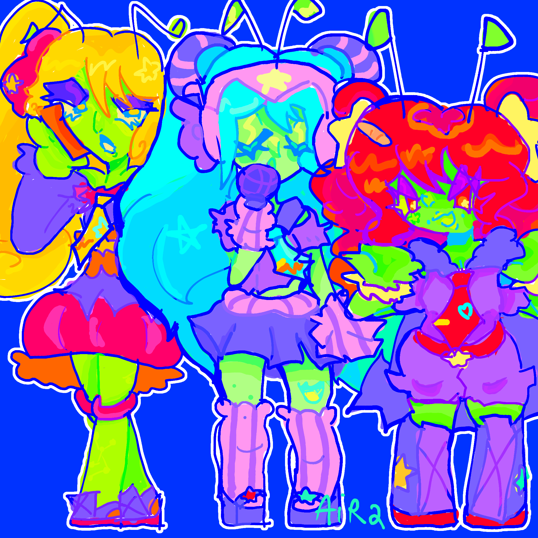 triple baka in space